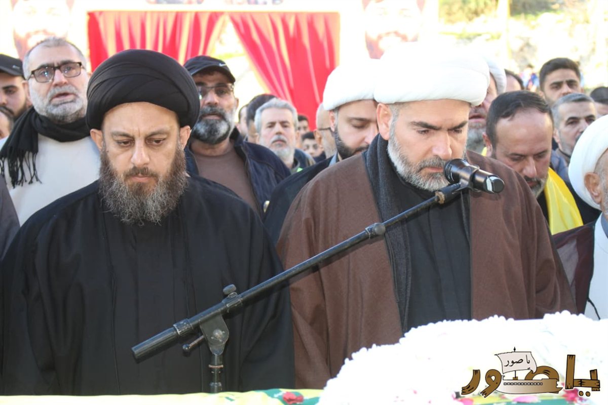 تشييع حاشد للشهيد السعيد علي عماد دهيني في طورا