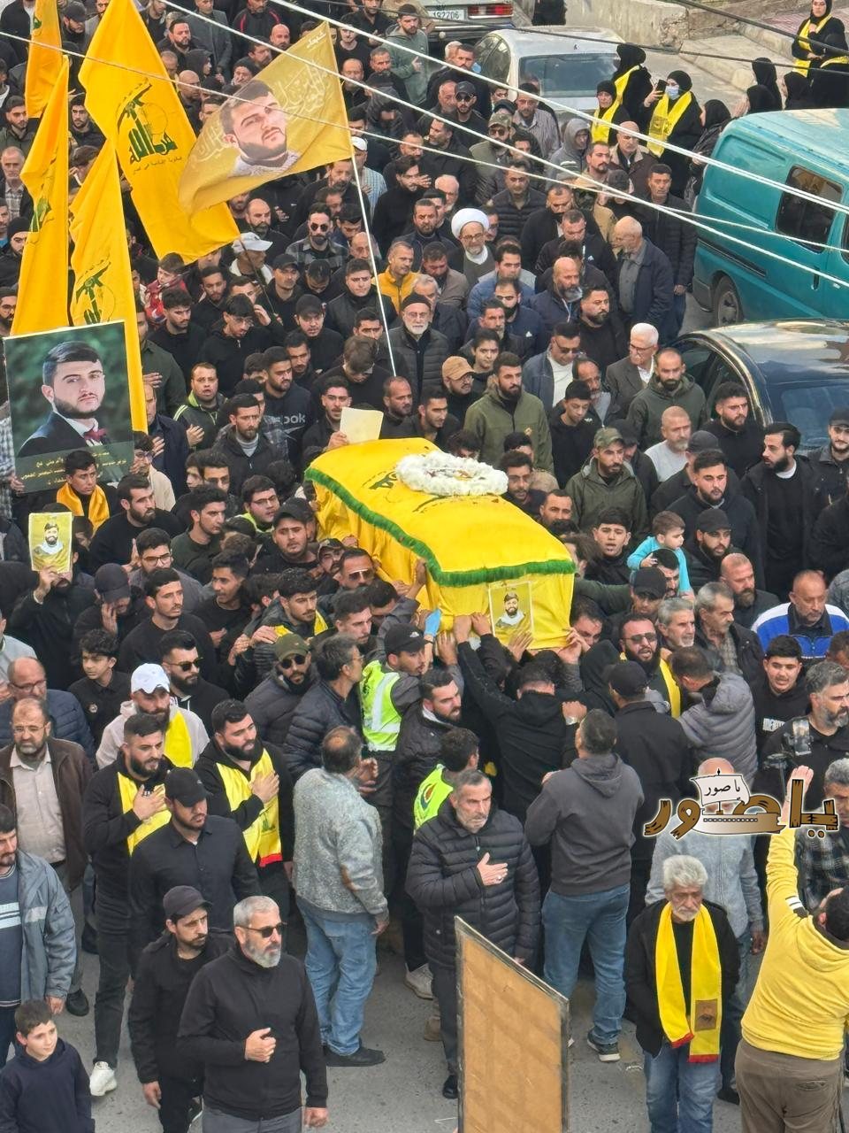 تشييع حاشد للشهيد السعيد علي عماد دهيني في طورا