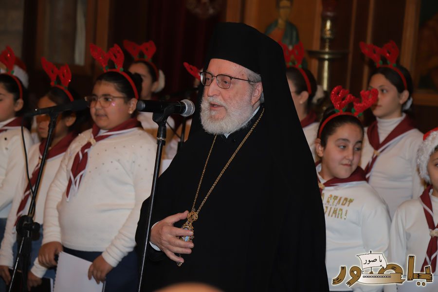 رسيتال ميلادي حاشد في كنيسة مار توما للروم الأرثوذكس صور