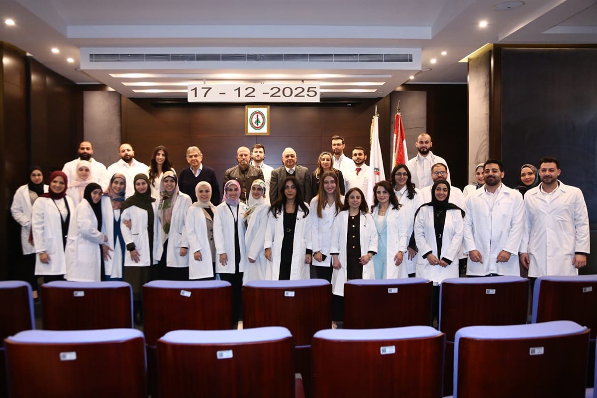 قسم اليمين لأطباء جدد في نقابة أطباء لبنان في بيروت