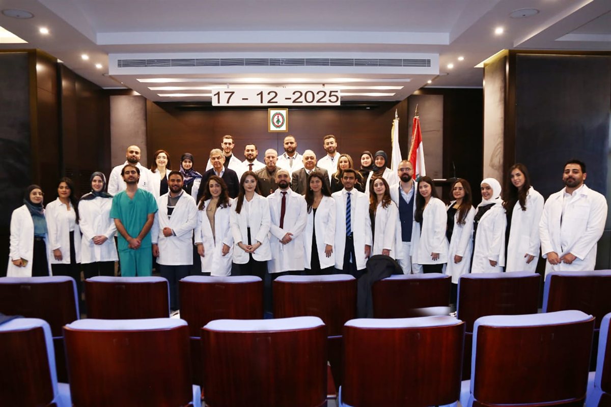 قسم اليمين لأطباء جدد في نقابة أطباء لبنان في بيروت