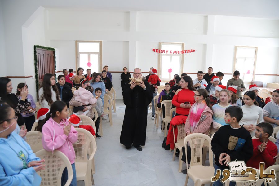 إحتفال ميلادي حاشد لأطفال رعية سيدة البحار المارونية صور