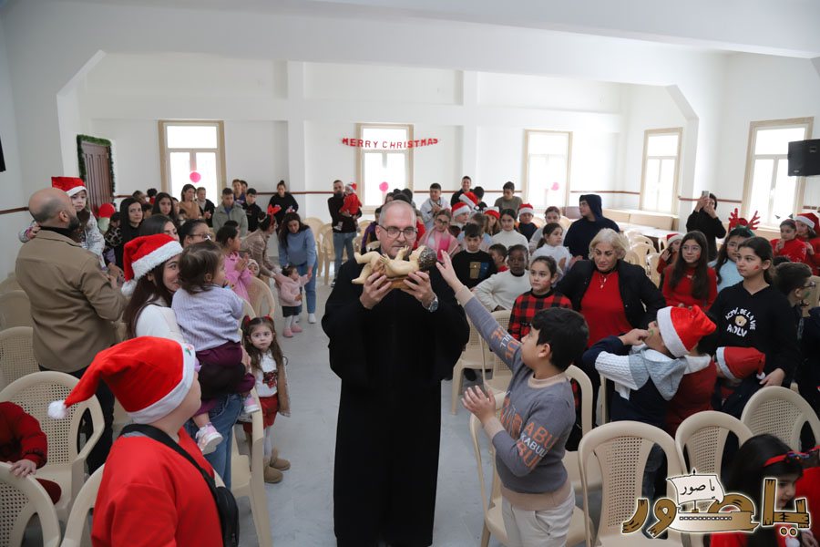 إحتفال ميلادي حاشد لأطفال رعية سيدة البحار المارونية صور