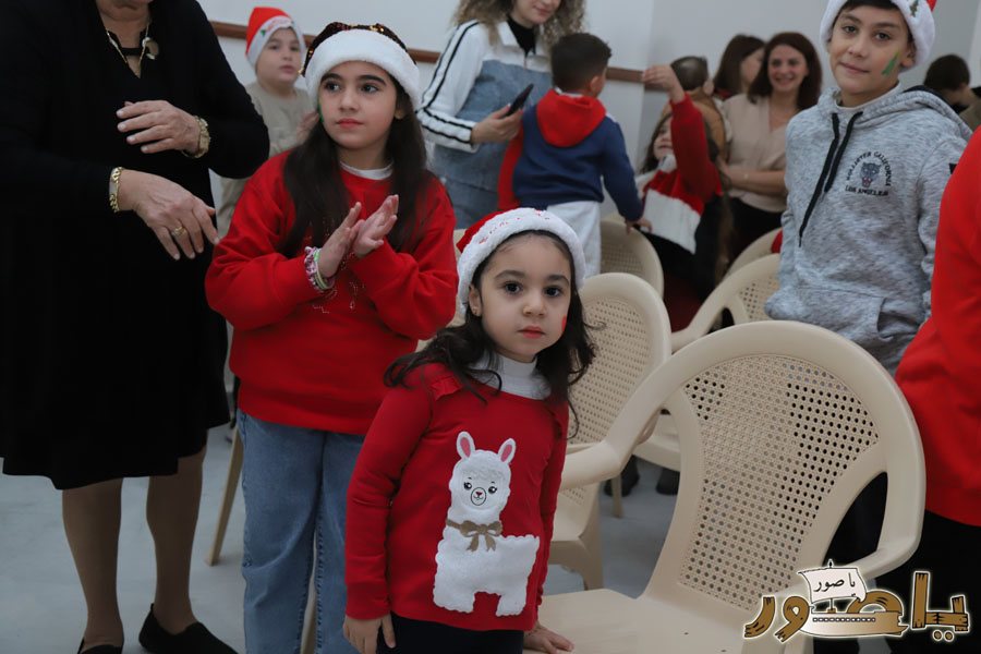 إحتفال ميلادي حاشد لأطفال رعية سيدة البحار المارونية صور