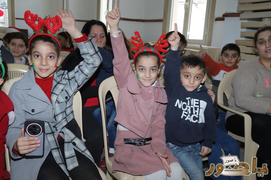 إحتفال ميلادي حاشد لأطفال رعية سيدة البحار المارونية صور