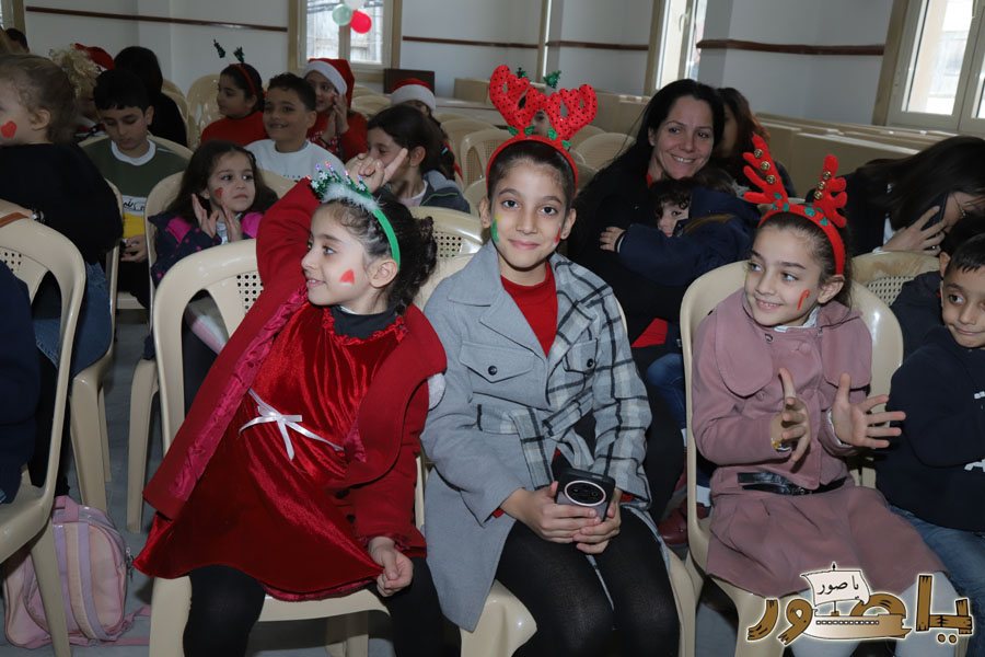 إحتفال ميلادي حاشد لأطفال رعية سيدة البحار المارونية صور