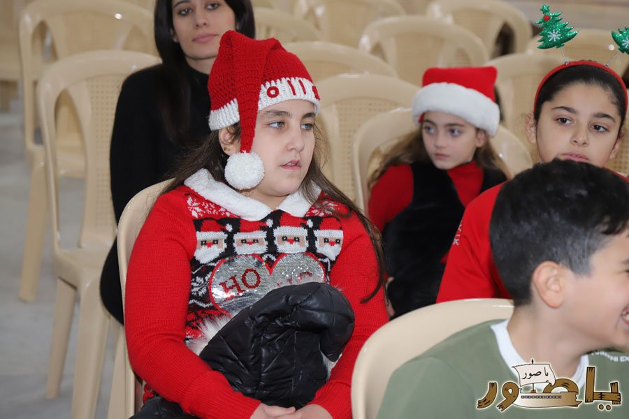 إحتفال ميلادي حاشد لأطفال رعية سيدة البحار المارونية صور