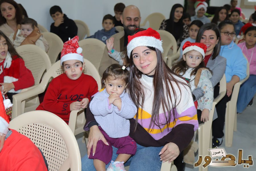 إحتفال ميلادي حاشد لأطفال رعية سيدة البحار المارونية صور