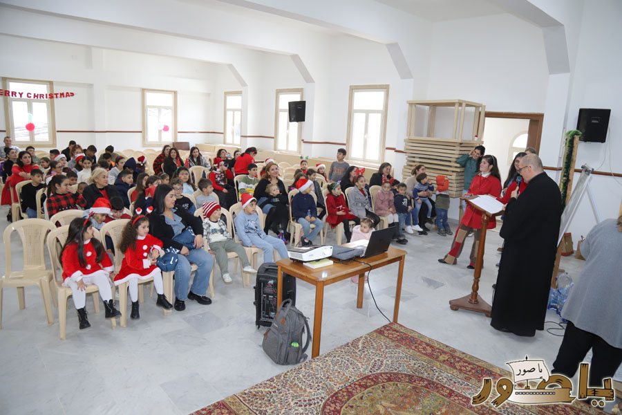 إحتفال ميلادي حاشد لأطفال رعية سيدة البحار المارونية صور