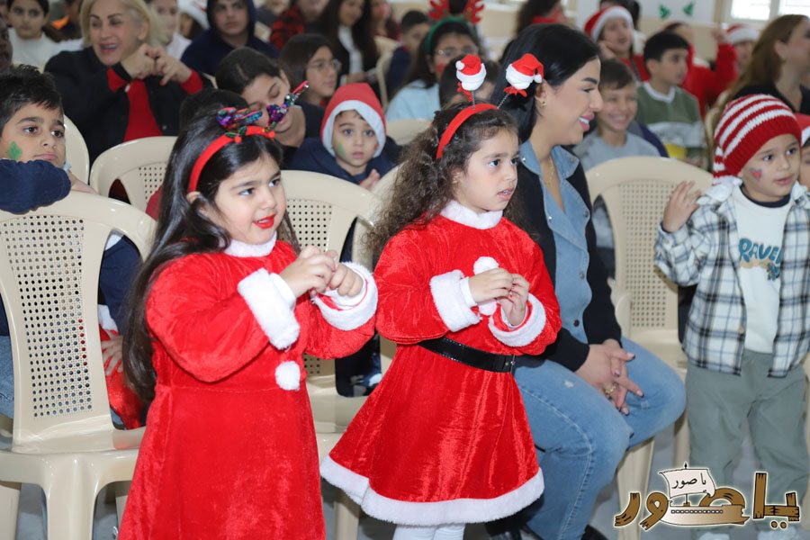 إحتفال ميلادي حاشد لأطفال رعية سيدة البحار المارونية صور