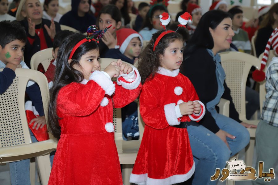 إحتفال ميلادي حاشد لأطفال رعية سيدة البحار المارونية صور