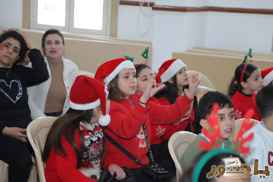إحتفال ميلادي حاشد لأطفال رعية سيدة البحار المارونية صور