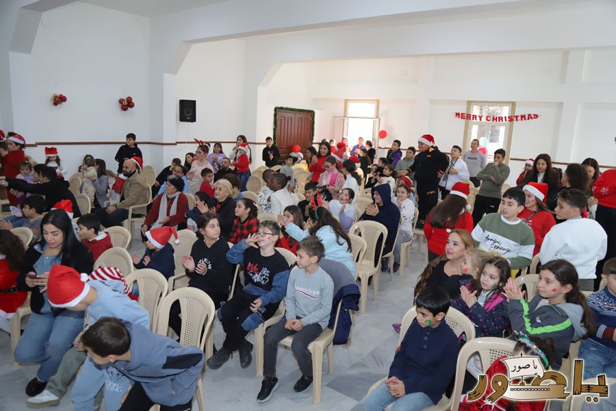 إحتفال ميلادي حاشد لأطفال رعية سيدة البحار المارونية صور