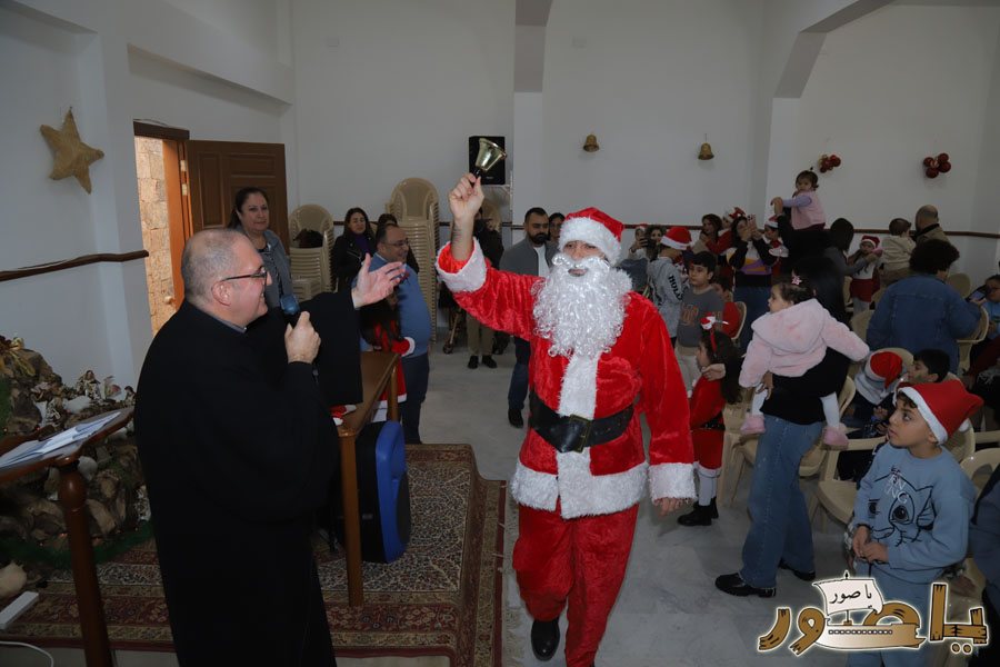 إحتفال ميلادي حاشد لأطفال رعية سيدة البحار المارونية صور