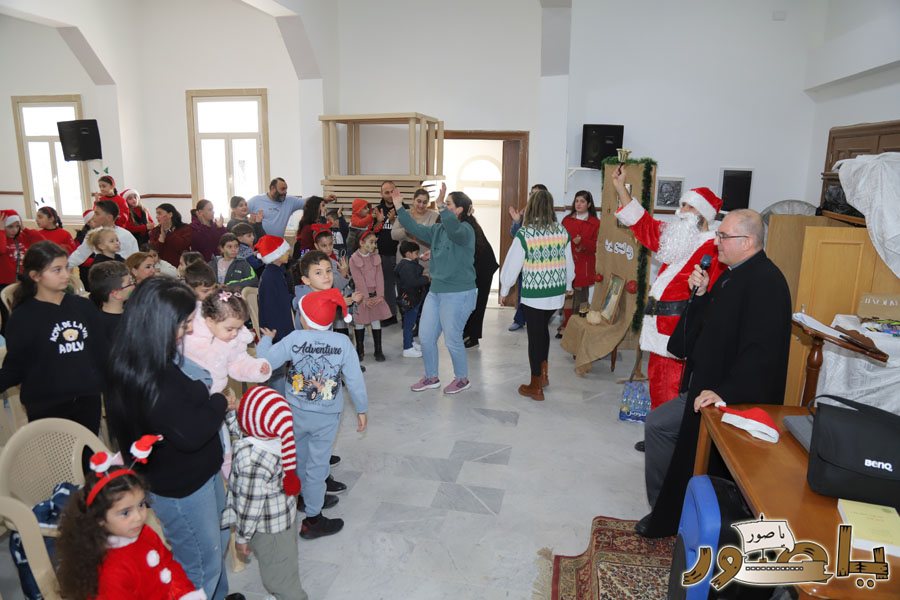 إحتفال ميلادي حاشد لأطفال رعية سيدة البحار المارونية صور