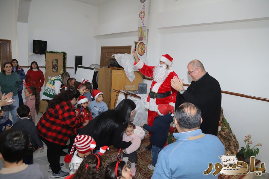 إحتفال ميلادي حاشد لأطفال رعية سيدة البحار المارونية صور