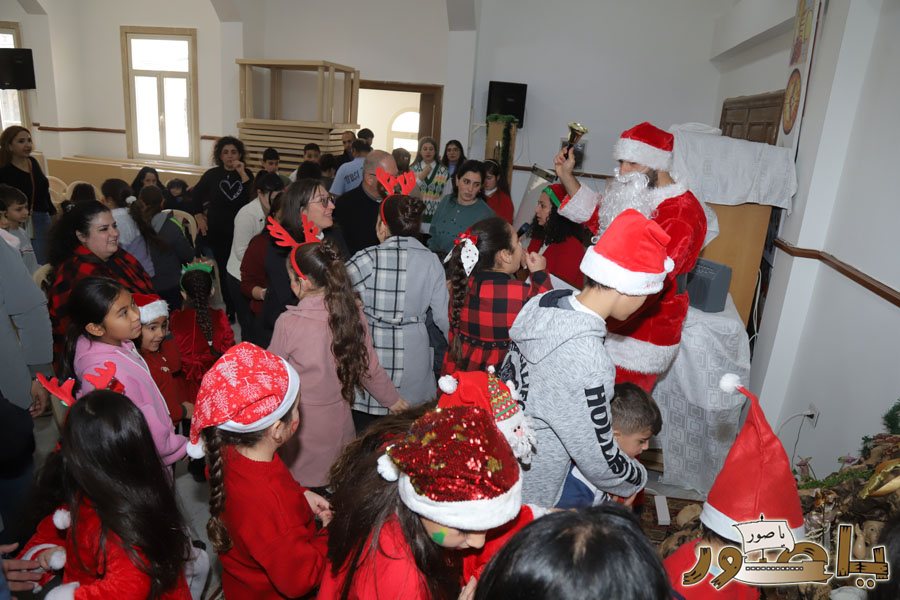 إحتفال ميلادي حاشد لأطفال رعية سيدة البحار المارونية صور