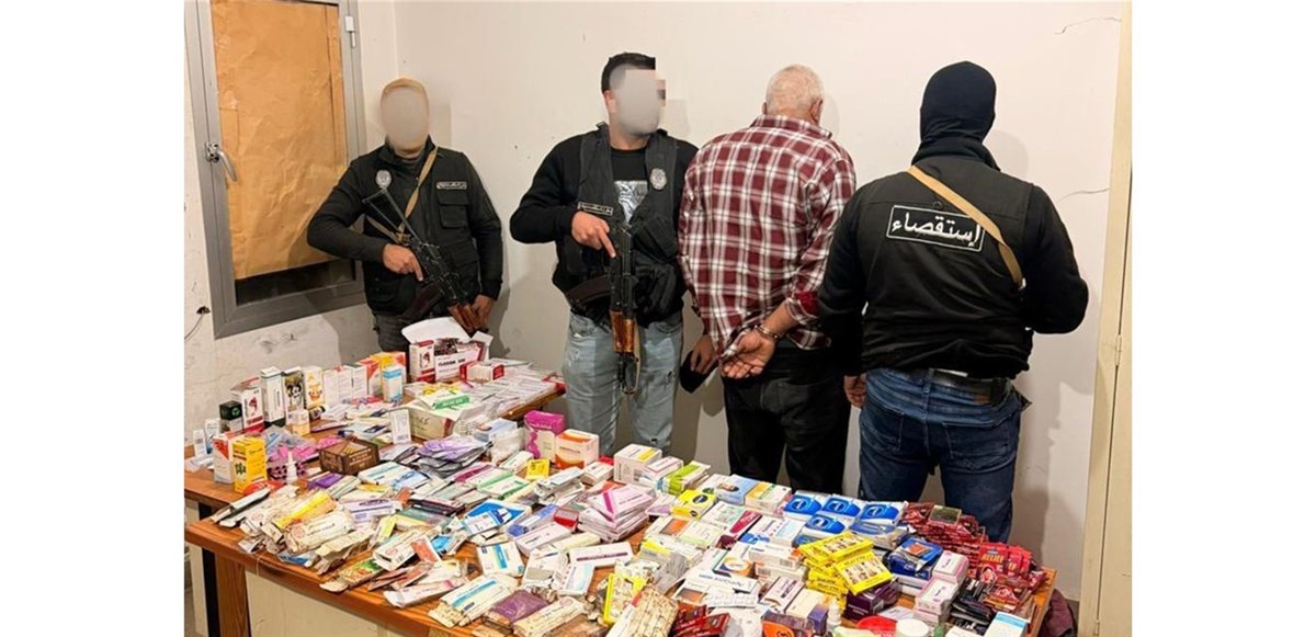 توقيف طبيب يزاول المهنة من دون ترخيص وضبط كمية من الأدوية المهربة! (الصورة داخل الخبر)