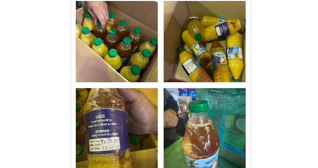 زيت جوز الهند يخفي كوكايين إحباط واحدة من أكبر عمليات التهريب عبر المطار