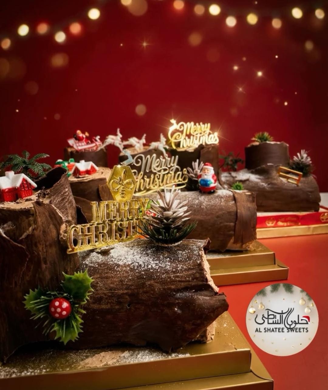 تشكيلة B che de No l عند حلويات الشاطىء بالإضافة لهدايا من الشوكولا بمناسبة الميلاد المجيد!