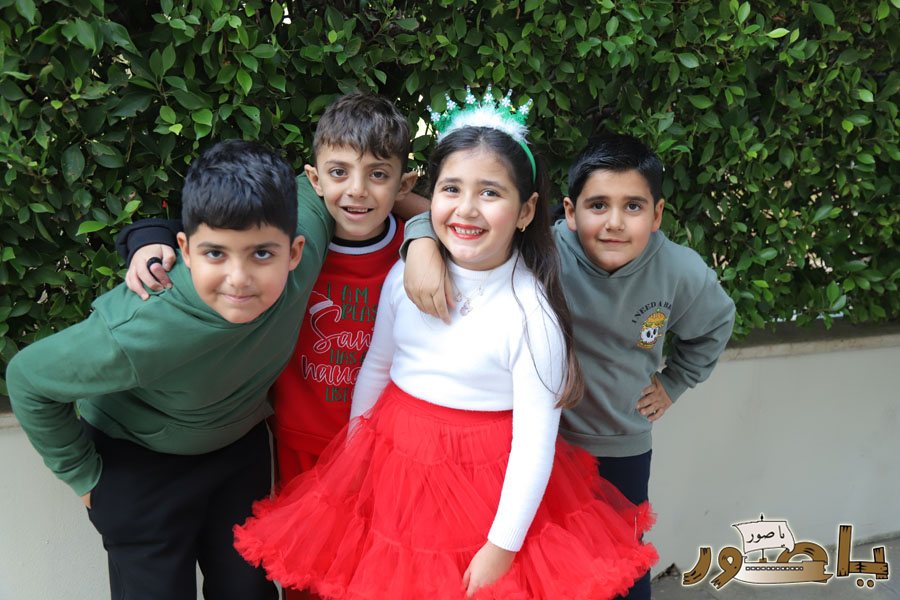 أجواء ميلادية في المدرسة الإنجيلية اللبنانية في صور