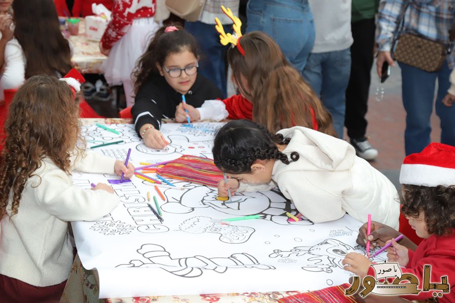 أجواء ميلادية في المدرسة الإنجيلية اللبنانية في صور