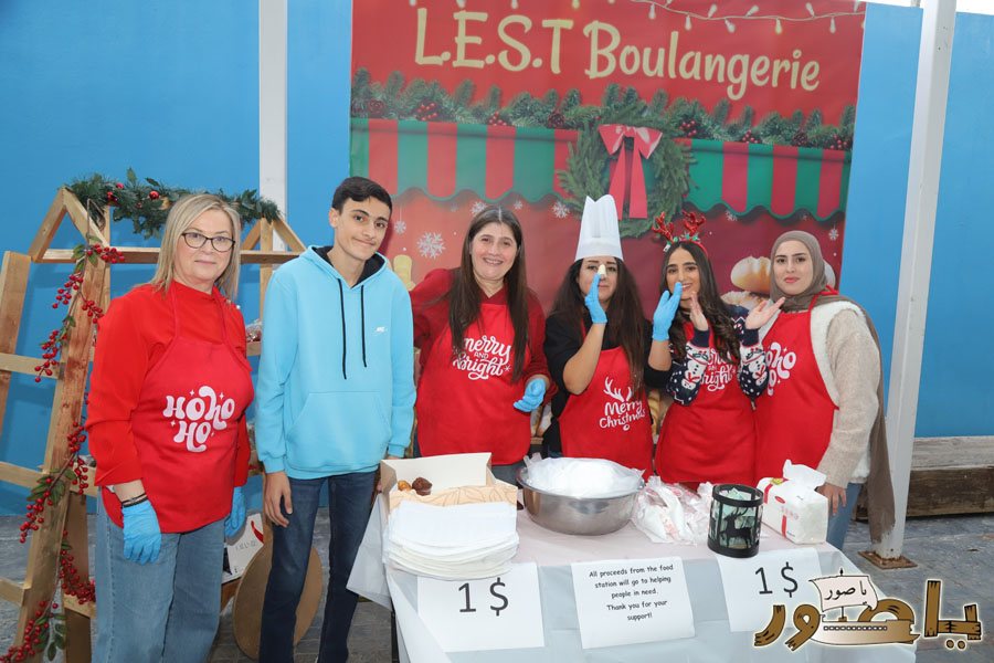 أجواء ميلادية في المدرسة الإنجيلية اللبنانية في صور