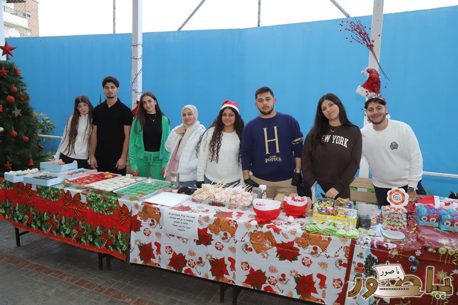 أجواء ميلادية في المدرسة الإنجيلية اللبنانية في صور