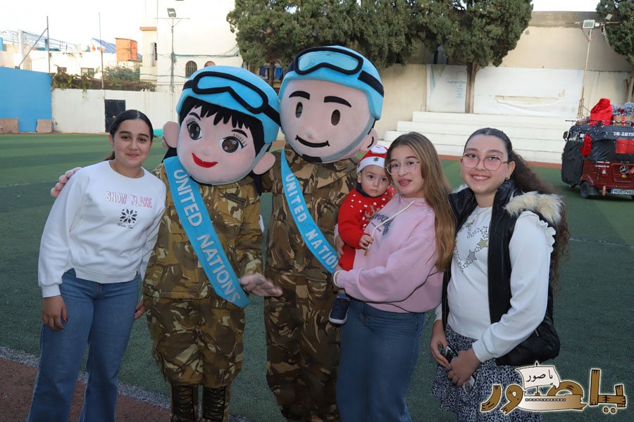 أجواء ميلادية في المدرسة الإنجيلية اللبنانية في صور