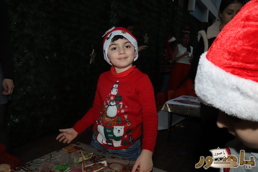 أجواء ميلادية في المدرسة الإنجيلية اللبنانية في صور