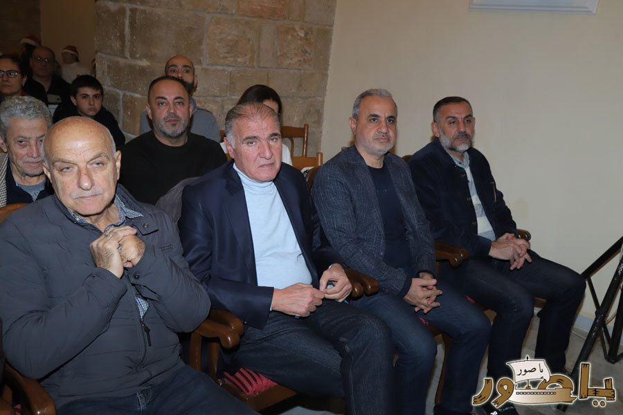 سهرة ترانيم ميلادية في كنيسة مار أنطونيوس صور