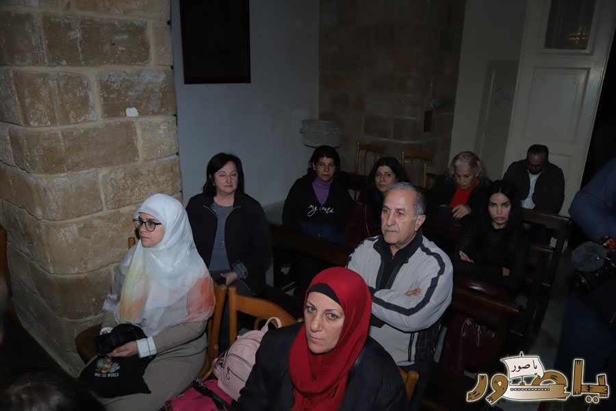 سهرة ترانيم ميلادية في كنيسة مار أنطونيوس صور