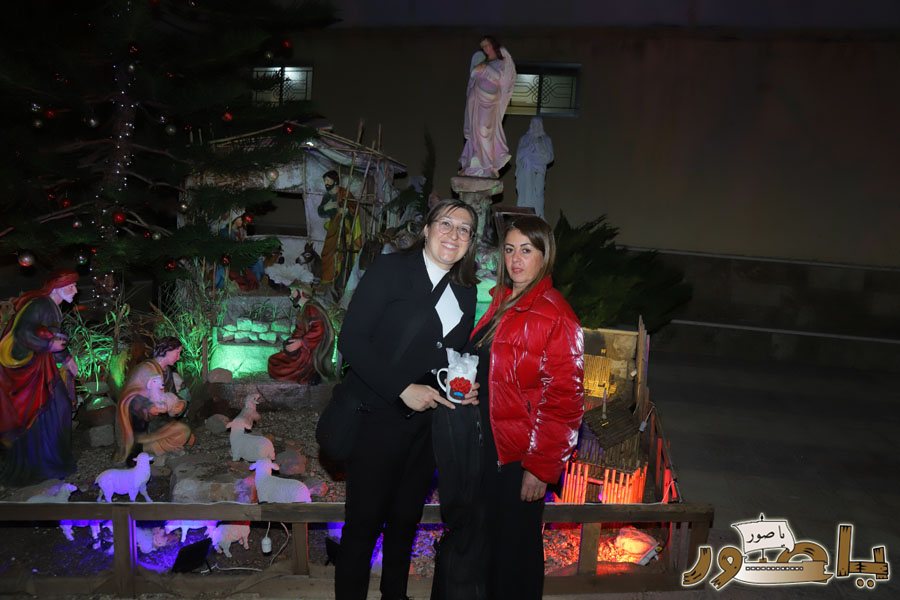 سهرة ترانيم ميلادية في كنيسة مار أنطونيوس صور