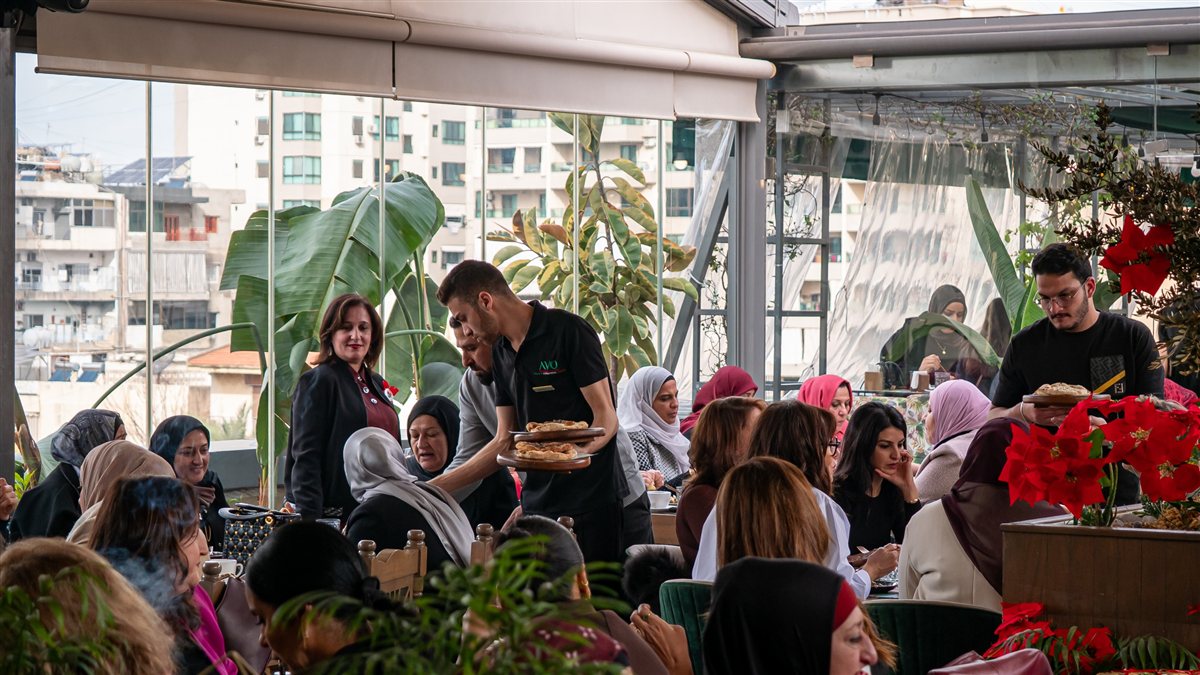 نشاط صباحي لمفوضية الجنوب في مرشدات التربية الوطنية في مطعم AVO Rooftop - صيدا
