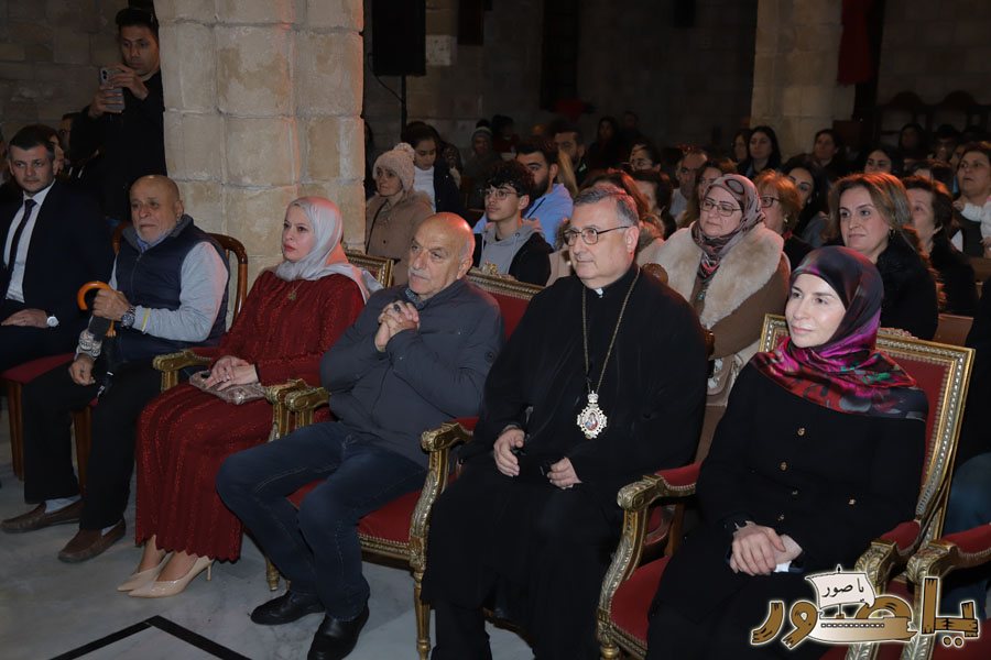 بالصور: رسيتال ميلادي في كاتدرائية القديس توما الرسول للروم الملكيين الكاثوليك في صور