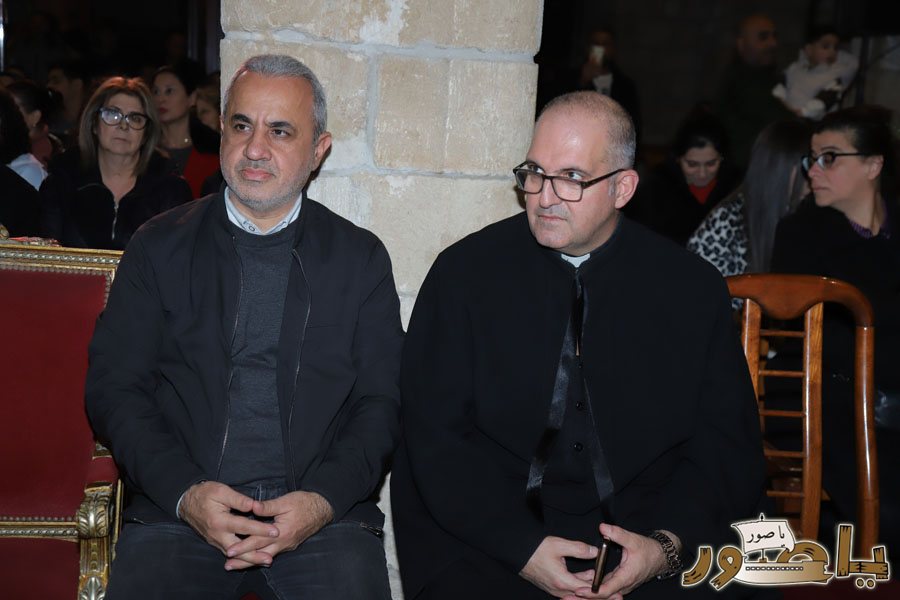 بالصور: رسيتال ميلادي في كاتدرائية القديس توما الرسول للروم الملكيين الكاثوليك في صور