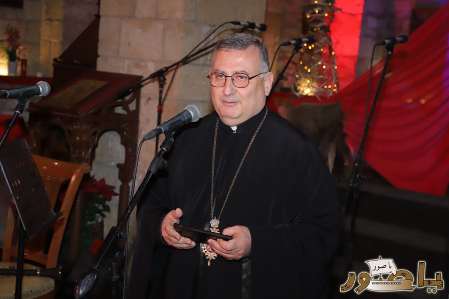 بالصور: رسيتال ميلادي في كاتدرائية القديس توما الرسول للروم الملكيين الكاثوليك في صور