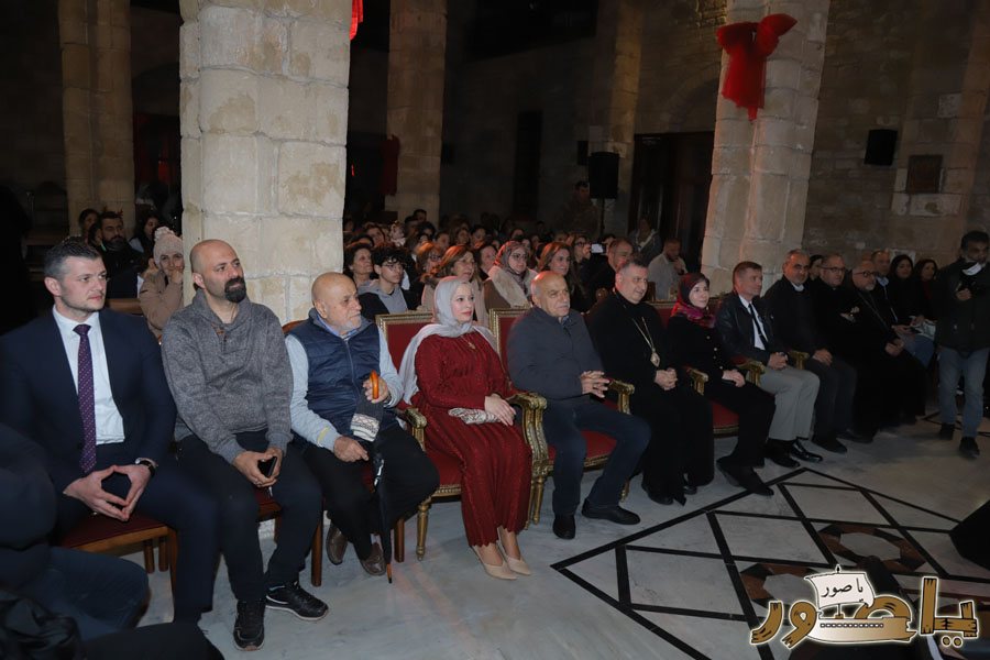 بالصور: رسيتال ميلادي في كاتدرائية القديس توما الرسول للروم الملكيين الكاثوليك في صور