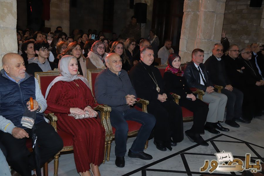 بالصور: رسيتال ميلادي في كاتدرائية القديس توما الرسول للروم الملكيين الكاثوليك في صور