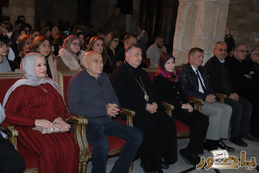 بالصور: رسيتال ميلادي في كاتدرائية القديس توما الرسول للروم الملكيين الكاثوليك في صور