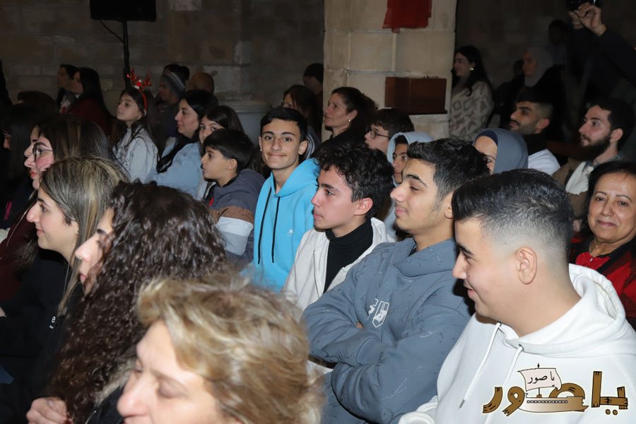 بالصور: رسيتال ميلادي في كاتدرائية القديس توما الرسول للروم الملكيين الكاثوليك في صور