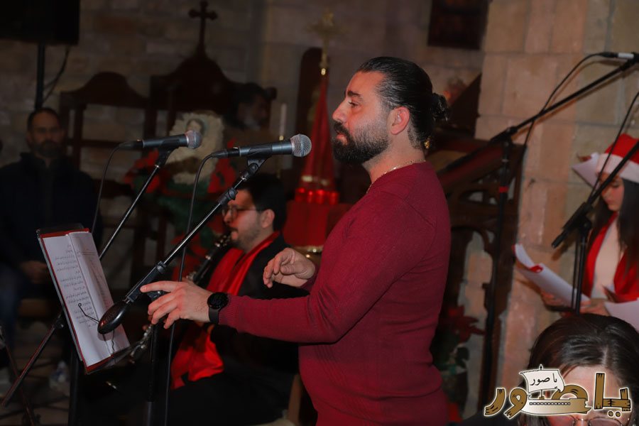 بالصور: رسيتال ميلادي في كاتدرائية القديس توما الرسول للروم الملكيين الكاثوليك في صور