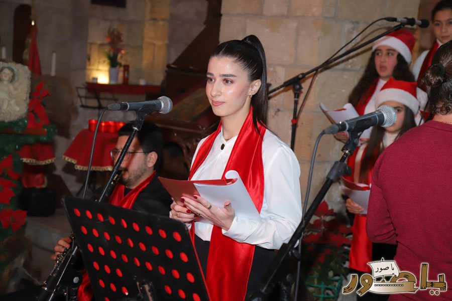 بالصور: رسيتال ميلادي في كاتدرائية القديس توما الرسول للروم الملكيين الكاثوليك في صور