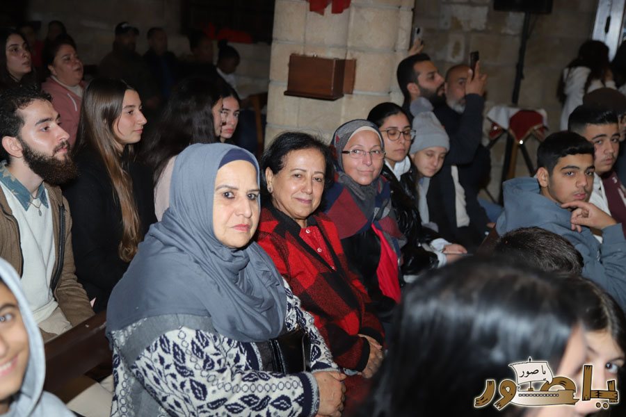 بالصور: رسيتال ميلادي في كاتدرائية القديس توما الرسول للروم الملكيين الكاثوليك في صور