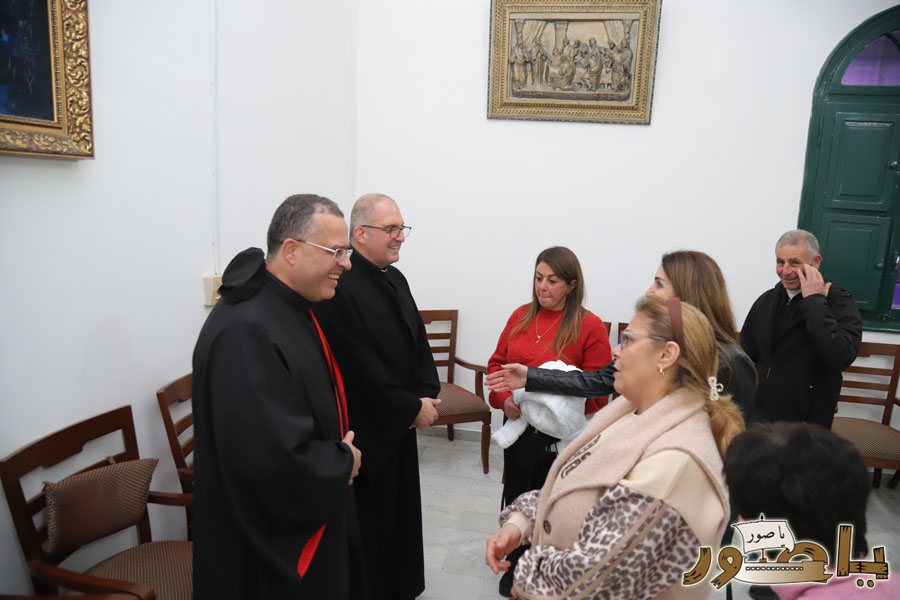 قداس ليلة الميلاد المجيد في كاتدرائية سيدة البحار المارونية في صور