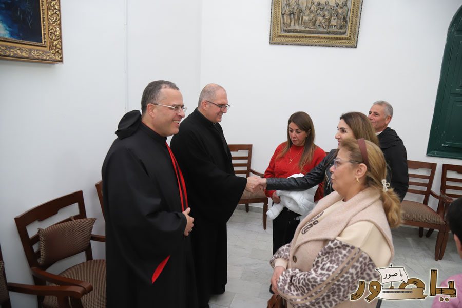 قداس ليلة الميلاد المجيد في كاتدرائية سيدة البحار المارونية في صور