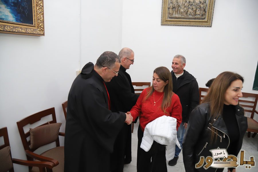 قداس ليلة الميلاد المجيد في كاتدرائية سيدة البحار المارونية في صور