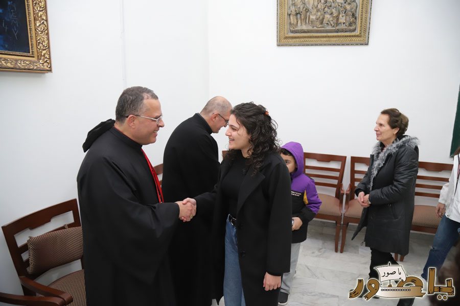 قداس ليلة الميلاد المجيد في كاتدرائية سيدة البحار المارونية في صور