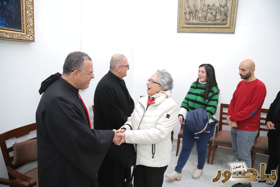 قداس ليلة الميلاد المجيد في كاتدرائية سيدة البحار المارونية في صور