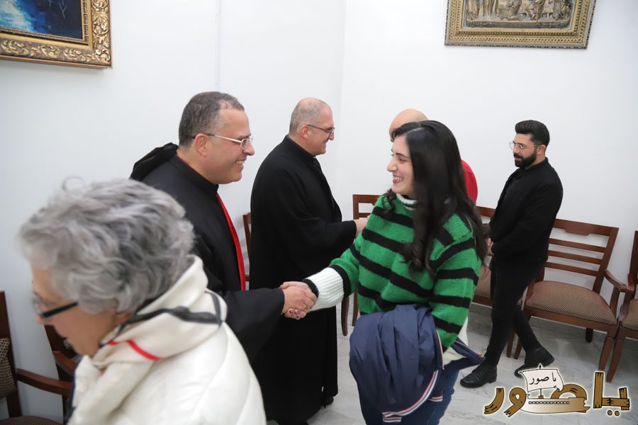 قداس ليلة الميلاد المجيد في كاتدرائية سيدة البحار المارونية في صور